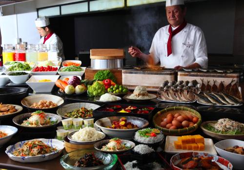 Jídlo v hotelu nebo okolí