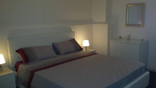 Letto o letti in una camera di Casa Lorenzo