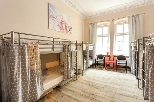 Posteľ alebo postele v izbe v ubytovaní Babel Hostel, Dworzec PKP, Rynek