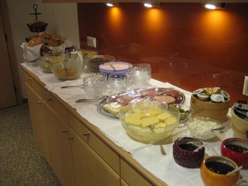 Jídlo v apartmánu nebo okolí