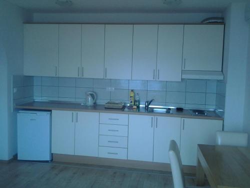 Kuchyň nebo kuchyňský kout v ubytování Apartmani "Grgic"