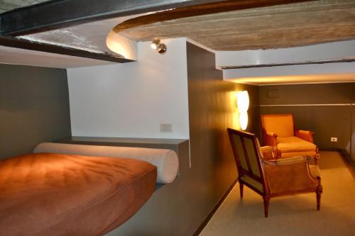 Кът за сядане в Carducci 2 - Charming & Cozy Apartment