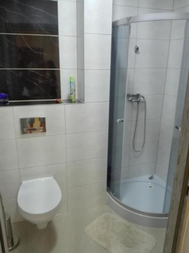 Ένα μπάνιο στο Hostel Grono