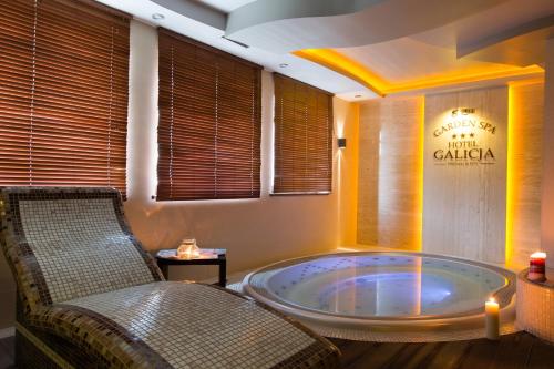 Posezení v ubytování Hotel Galicja Wellness & SPA