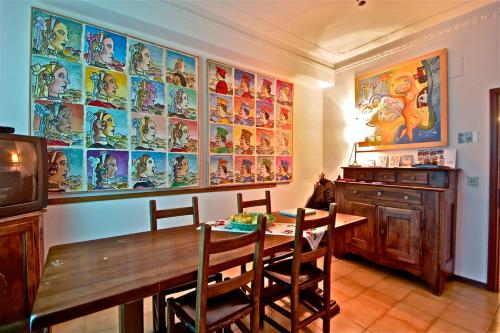 Dapur atau dapur kecil di Affittacamere La Casa Di Elide