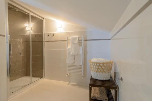 Ein Badezimmer in der Unterkunft B&B Vistamare Suite