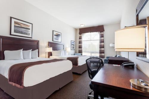 Una cama o camas en una habitación de Ramada by Wyndham Creston