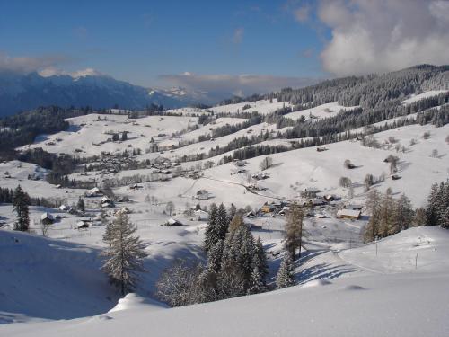 Chalet Sunneschyn v zimě