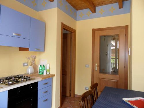 Dapur atau dapur kecil di Cascina Gardina
