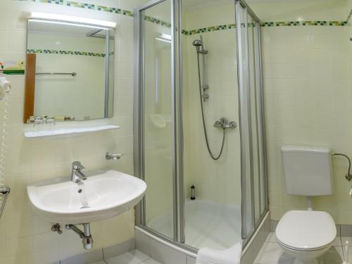 Kylpyhuone majoituspaikassa Puttererseehof