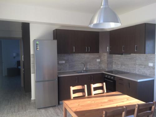 Kuchyň nebo kuchyňský kout v ubytování Melita Apartment Seaside