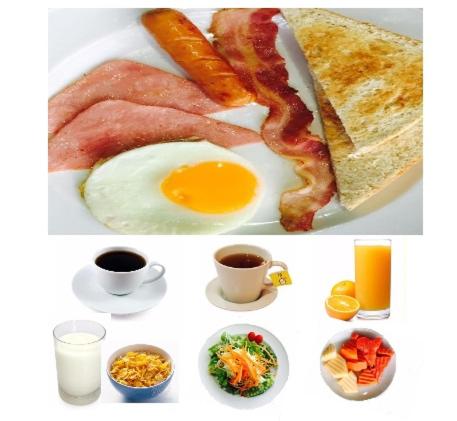 Jídlo v hotelu nebo okolí