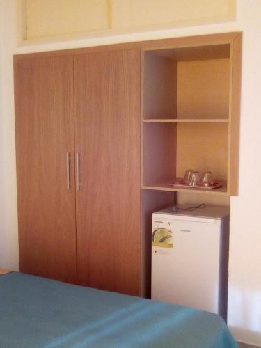 Kuchyň nebo kuchyňský kout v ubytování Sea View