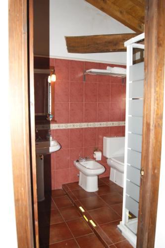 Phòng tắm tại Don Baldomero Hotel Rural