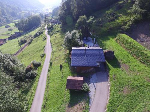 Paisaje cerca de este chalet de montaña