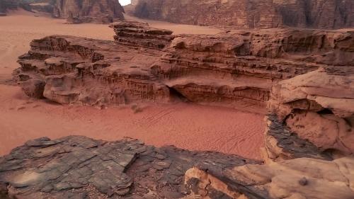 Paisaje cerca de este camping