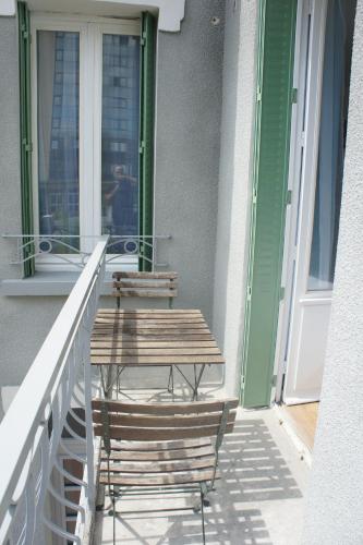 Μπαλκόνι ή βεράντα στο Appart Albert'House
