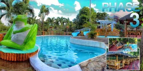 Bazén v ubytování Loreland Farm Resort nebo v jeho okolí
