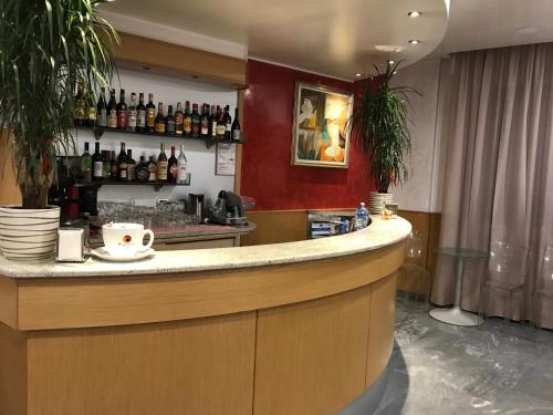 Lounge nebo bar v ubytování Hotel Parma