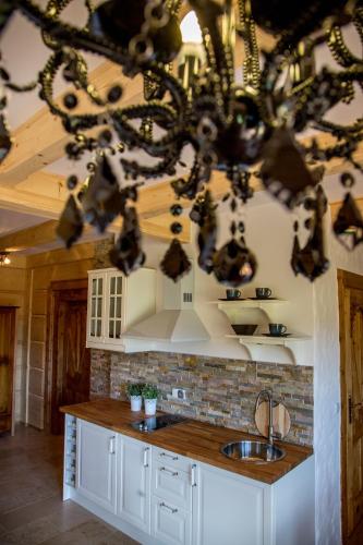 Una cocina o zona de cocina en Dom pod Smokami