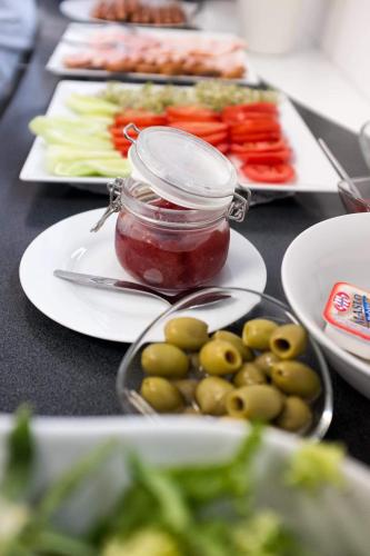 Mad på bed and breakfast-stedet eller i nærheden