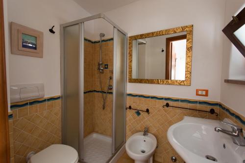 Ένα μπάνιο στο Villa Agrumeto
