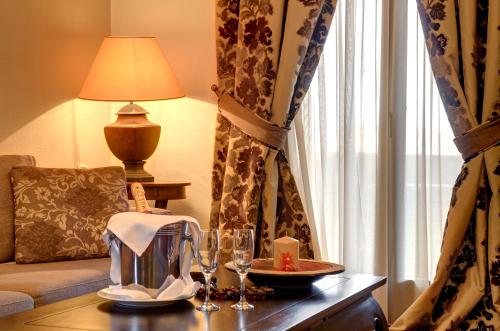 Χώρος καθιστικού στο Naiades Hotel Resort & Conference
