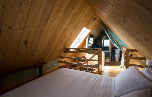 Postel nebo postele na pokoji v ubytování Le Pilleur d'Epaves