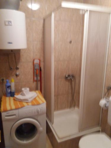 Koupelna v ubytování Apartment Karlo