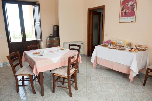 Ein Sitzbereich in der Unterkunft Casa Vacanze - Affittacamere Il Tempone