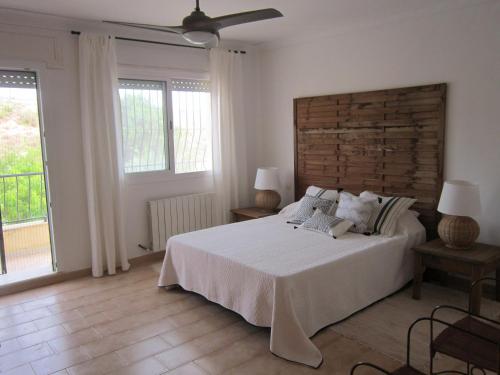 A bed or beds in a room at Por la zona de Cabo de Gata