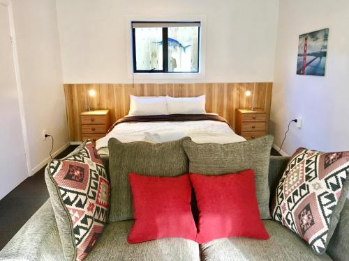 Postel nebo postele na pokoji v ubytování Owens Motel