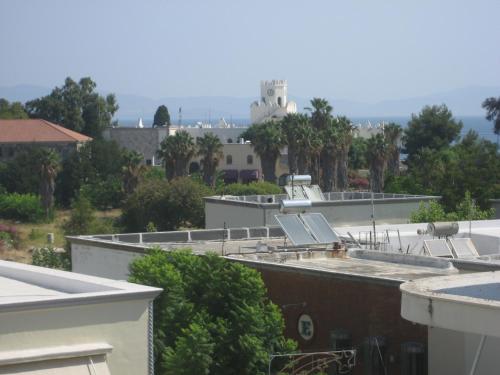 a view from the roof of a building at Milva Apartments in Kos Town