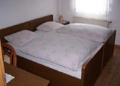 Cama ou camas em um quarto em Gasthaus Gombel