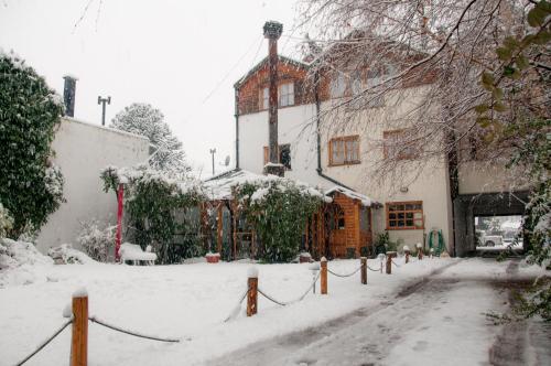 Hostería El Arbol Duende v zimě