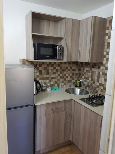 Η κουζίνα ή μικρή κουζίνα στο 50 Galena Affordable Luxury