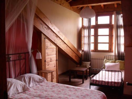 Krevet ili kreveti u jedinici u objektu Casa Rural La Posada del Alba