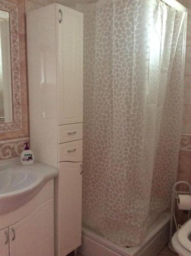 Koupelna v ubytování Apartmani Svit