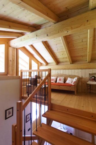 Ένα ή περισσότερα κρεβάτια σε δωμάτιο στο Agritur Manoncin