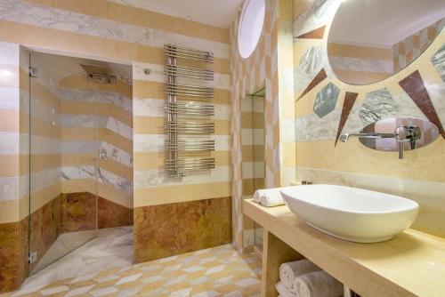 Phòng tắm tại Don Antonino Relais