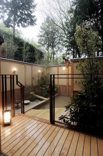 Zahrada ubytování Hakone Kyuan