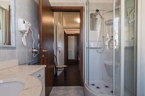 Koupelna v ubytování Casa Bibi