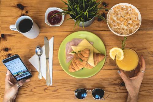 Mad på vandrehjemmet eller i nærheden