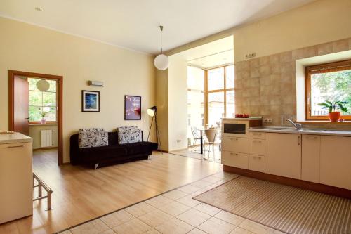 Oleskelutila majoituspaikassa #stayhere - Cozy & Comfy 1BDR Apartment Vilnius Old Town