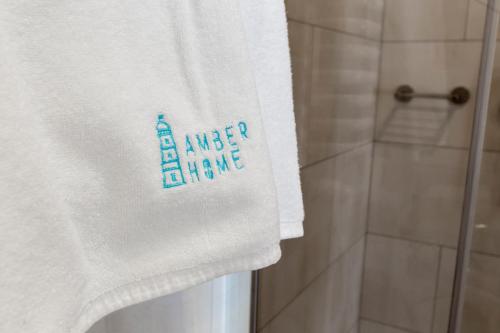 Bilik mandi di Apartamenty AmberHome
