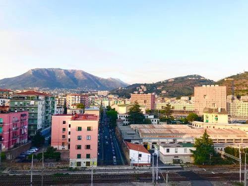 B&Bから撮影された、または一般的な山の景色
