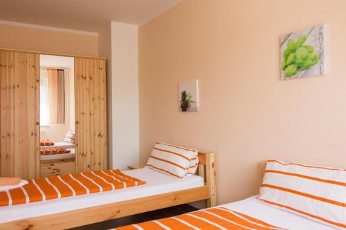 Ein Bett oder Betten in einem Zimmer der Unterkunft City Apartments Herne