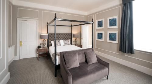 Ένα ή περισσότερα κρεβάτια σε δωμάτιο στο Steventon House Hotel
