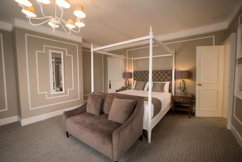 Ένα ή περισσότερα κρεβάτια σε δωμάτιο στο Steventon House Hotel