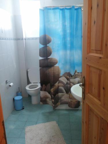 A bathroom at Irini Apartments Anaxos